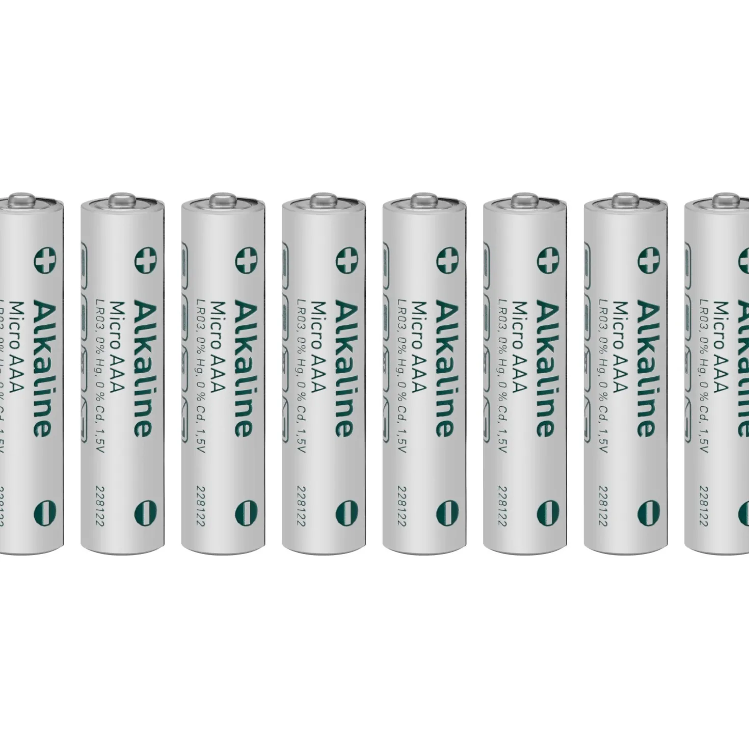 Batterie Micro AAA Alcaline 8 pz