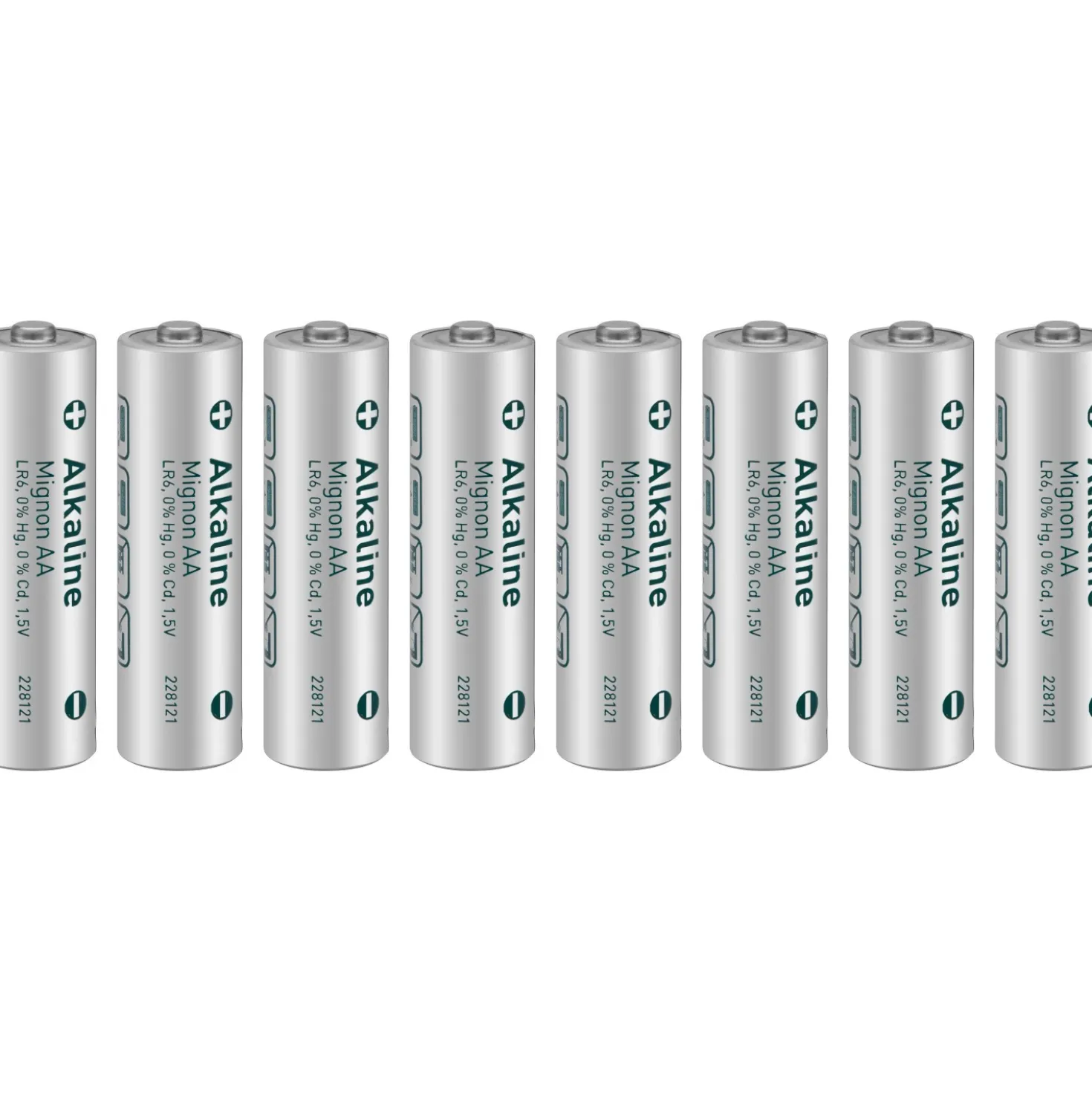 Batterie Mignon AA Alcaline 8 pz