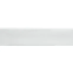 Battiscopa in gres porcellanato Bianco Matt 8x33,3 cm