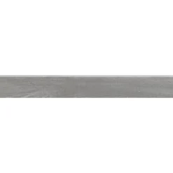 Battiscopa in gres porcellanato Boheme grigio chiaro 7,5x60,4 cm