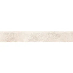 Battiscopa in gres porcellanato Calcis cream 7,5x60 cm