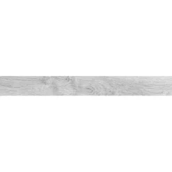 Battiscopa in gres porcellanato Giglio grigio 7,5x62 cm