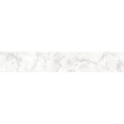Battiscopa in gres porcellanato Trento grigio 8x34 cm