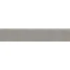 Battiscopa in gres porcellanato Glamour grigio 8x45 cm