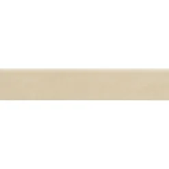 Battiscopa in gres porcellanato Glamour crema 8x45 cm