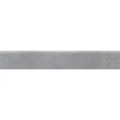 Battiscopa in gres porcellanato Calcis grey 7,5x60 cm