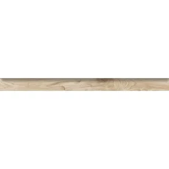 Battiscopa in gres porcellanato EaEcowood Faggio 6,5x80 cm