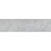 Battiscopa Spazio in gres porcellanato grigio 8 cm x 33,3 cm