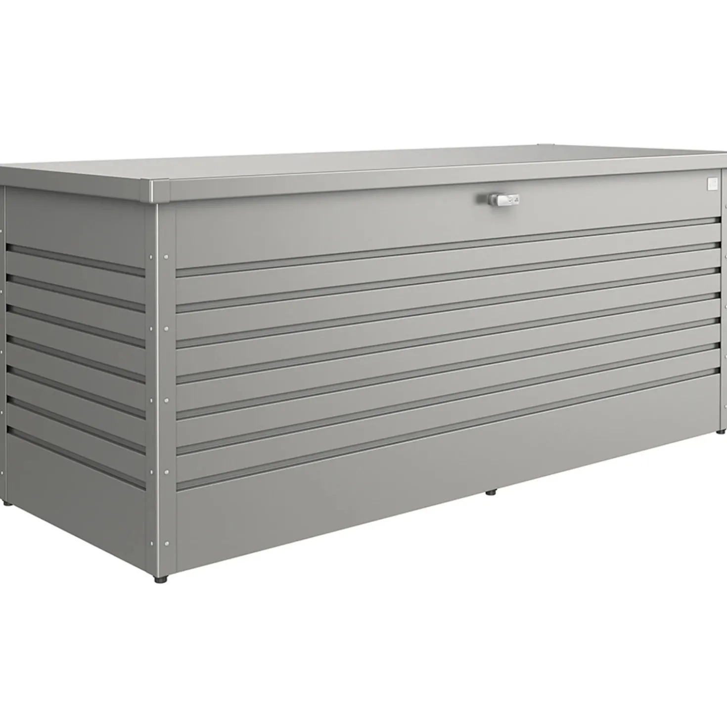 Baule da esterno Biohort 201x79x83 cm grigio quarzo