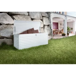Baule da esterno Biohort 181x79x71 cm bianco