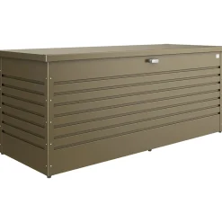 Baule da esterno Biohort 201x79x83 cm bronzo metallizzato