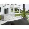 Baule da esterno Biohort 181x79x71 cm argento metallizzato
