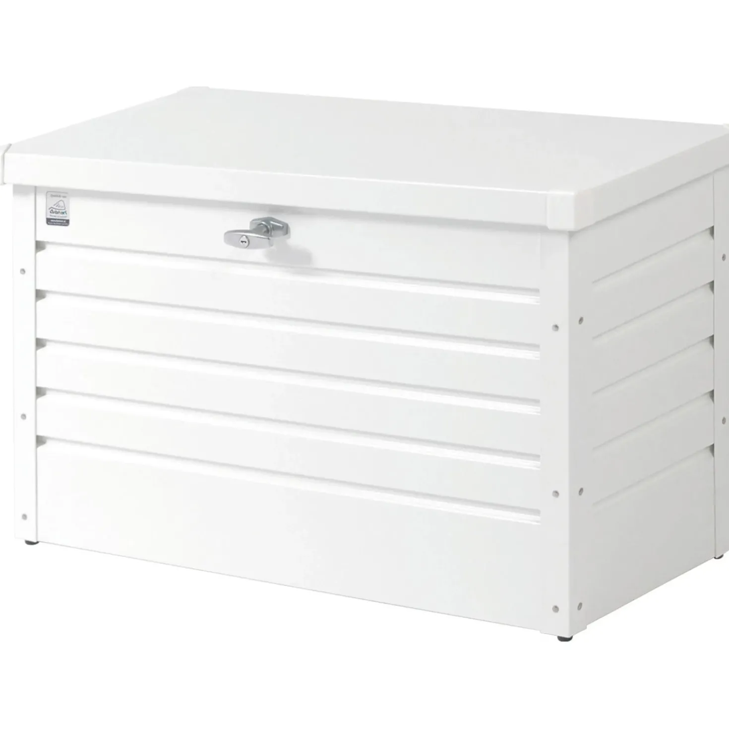Baule da esterno Biohort 101x46x61 cm bianco