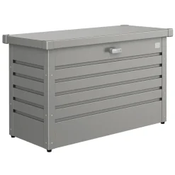 Baule da esterno Biohort 101x46x61 cm grigio quarzo metallizzato