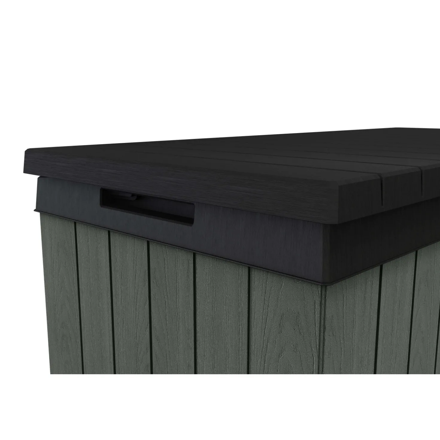 Baule da esterno Darwin 120G 142x65x64 cm 454 l verde