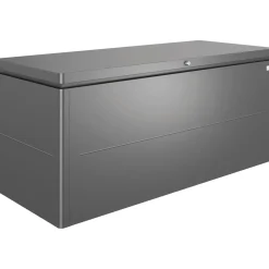 Baule da esterno LoungeBox Biohort 200x84 cm grigio scuro