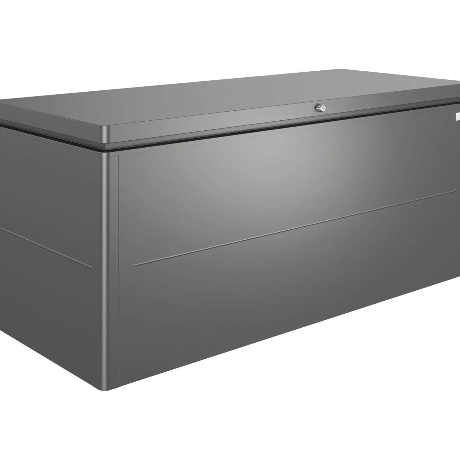 Baule da esterno LoungeBox Biohort 200x84 cm grigio scuro