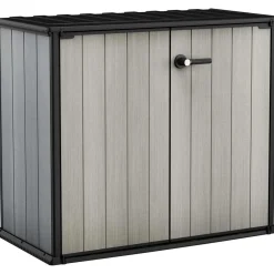 Baule da esterno Patio Store Keter 139,5x77x120 cm grigio