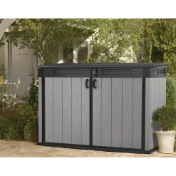 Baule da esterno Store Keter 190,5x109,3x132,5 cm grigio