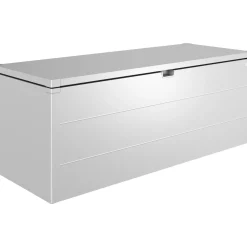 Baule da esterno Stylebox Biohort 210 Argento metallizzato 207x81x80 cm