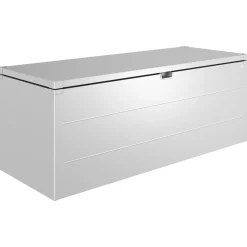 Baule da esterno Stylebox Biohort 210 Argento metallizzato 207x81x80 cm