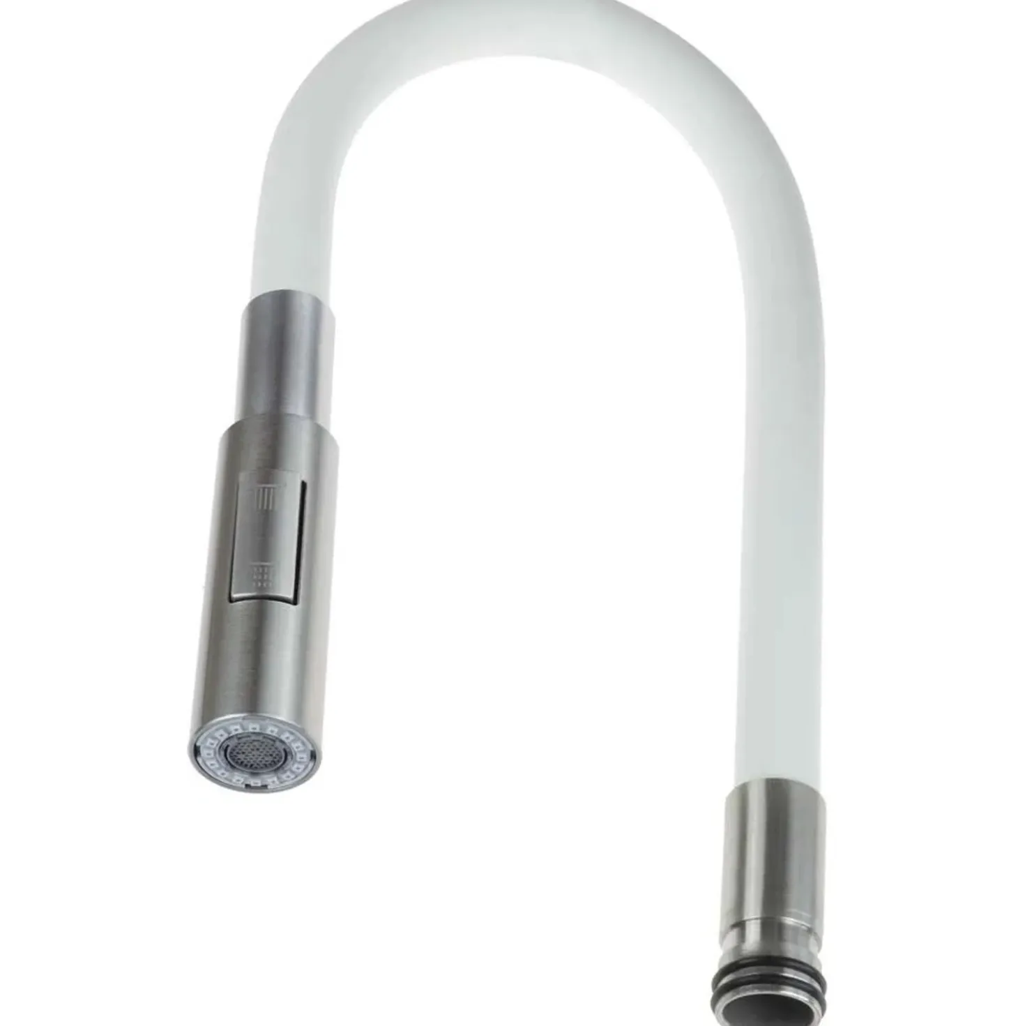 Beccuccio rubinetto cucina silicone ABS 2 funzioni Matanzas 485 mm bianco