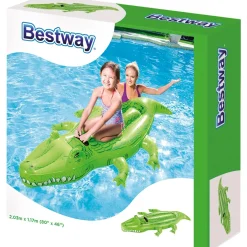 Bestway coccodrillo gonfiabile 203 cm x 117 cm