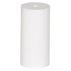 Bicchierino in plastica con portalampada E27 bianco