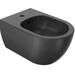Bidet sospeso Arc 54x36 cm nero opaco