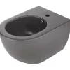 Bidet sospeso Idrostile antibatterico 360x300 mm antracite