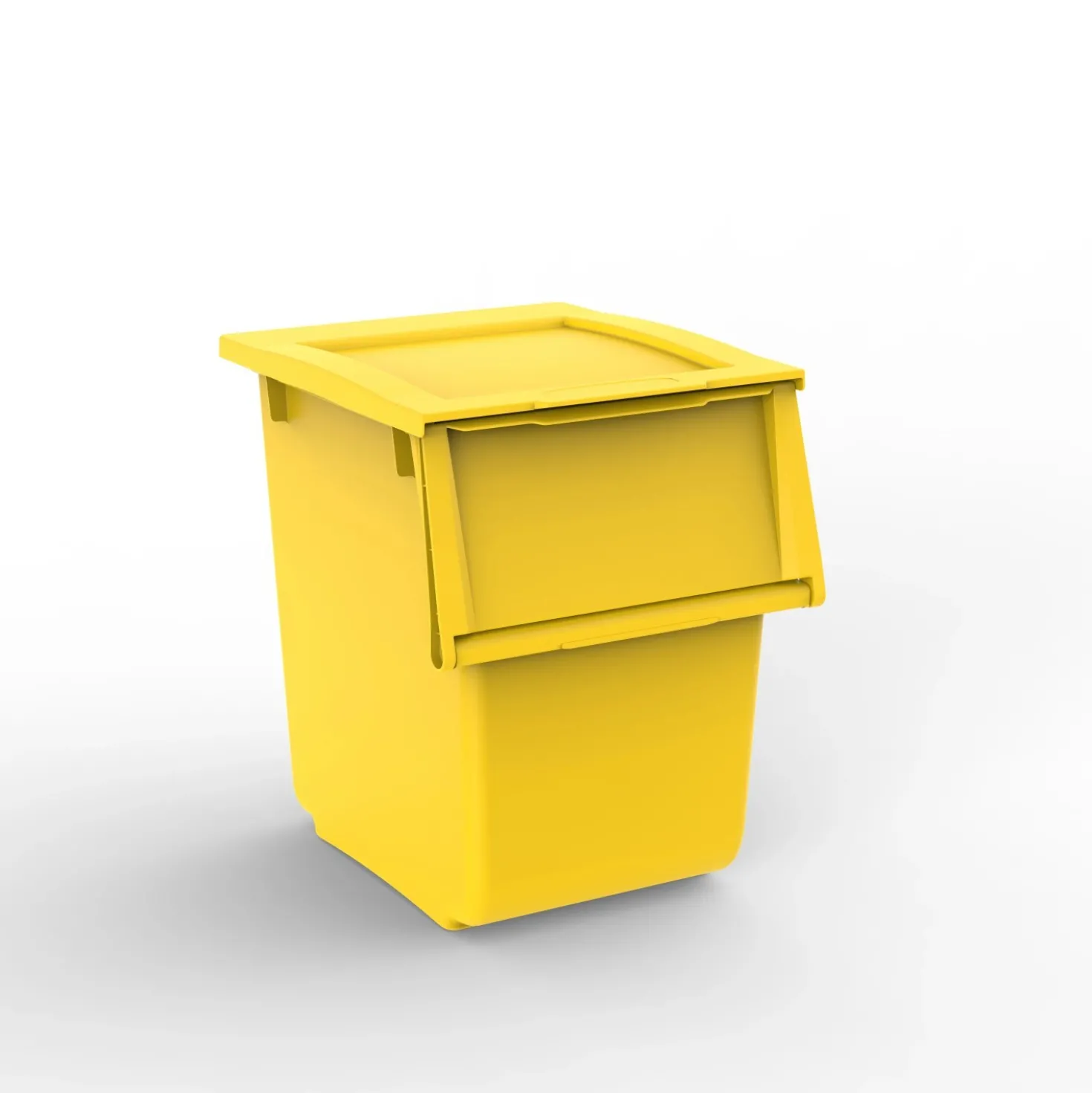 Bidone per spazzatura Ecobin giallo 25 l