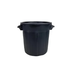 Bidone spazzatura solo fusto Stefanplast 50 l nero