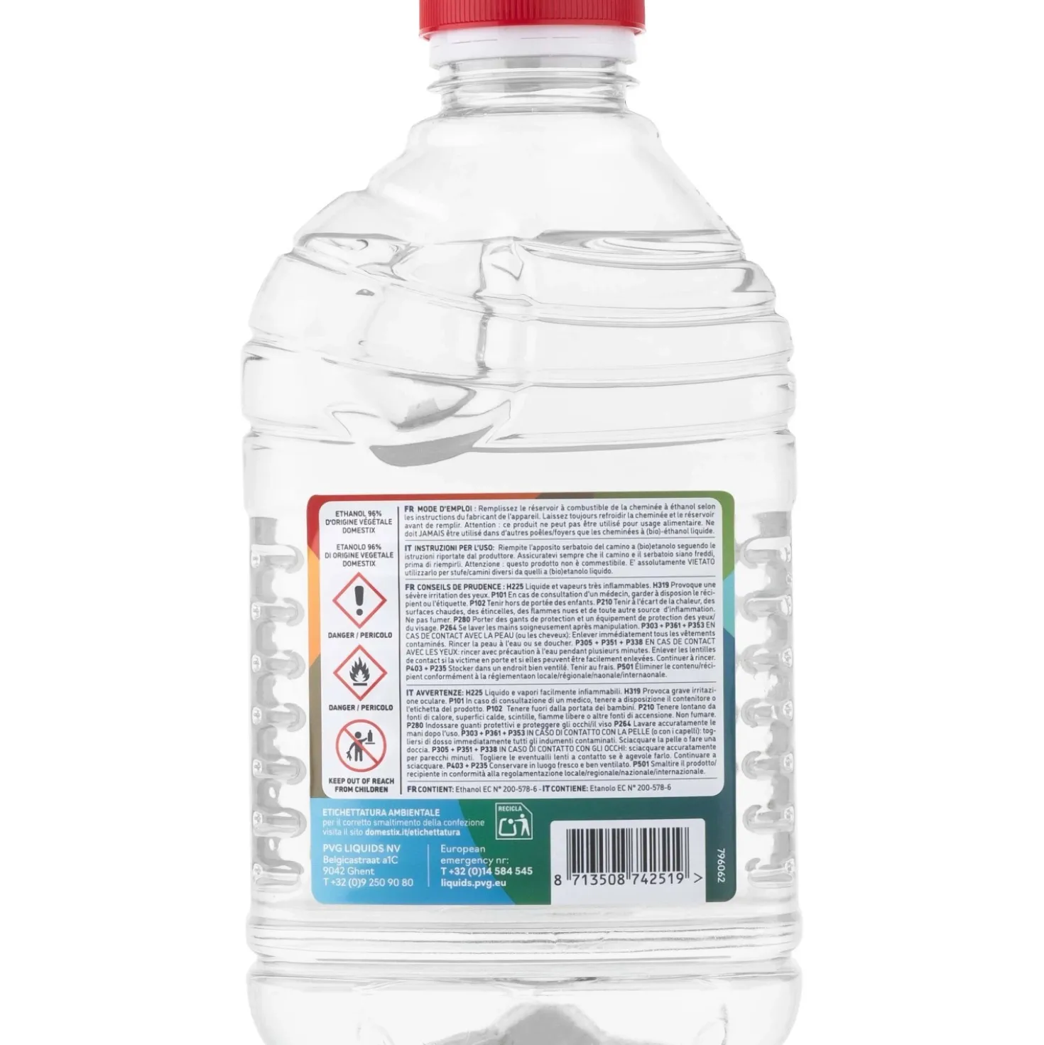 Bioetanolo Domestix Qlima 2 l