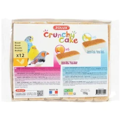 Biscotti per uccellini da voliera gusto miele e frutta 12 pz