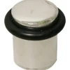 Blister 1 pz fermaporta in zama cromata ø 38 mm