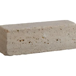 Blocco travertino classico 20x10x5 cm beige