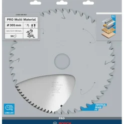 Bosch lama per seghe circolari Multi Material Ø 305 96D