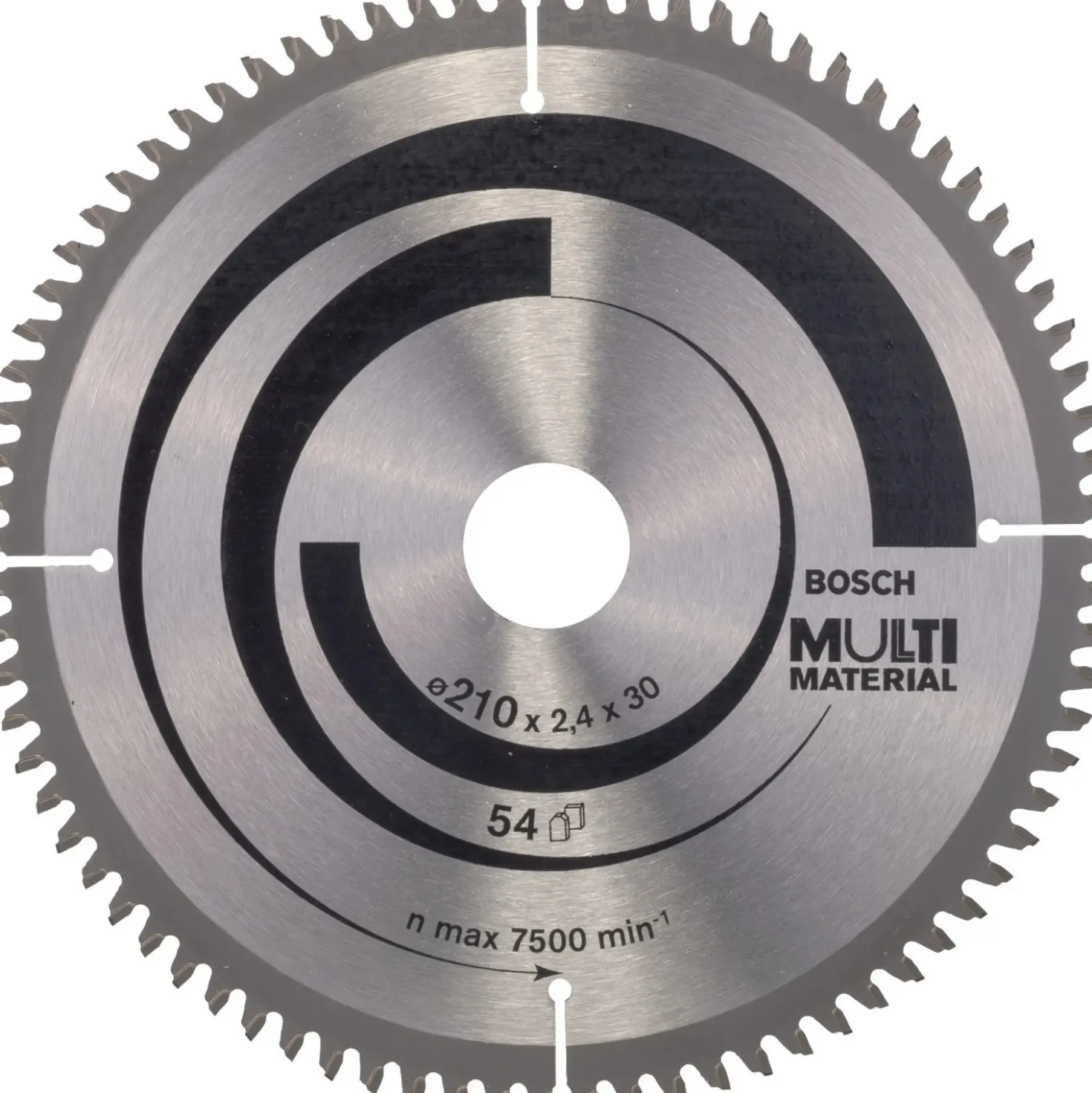 Bosch lama per seghe circolari Multi Material Ø 210 80D
