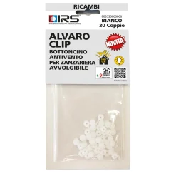 Bottoncino antivento per zanzariera avvolgibile 20 pz