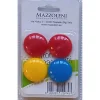 Bottoni magnetici colorati in pvc 4 pezzi