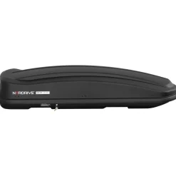 Box da tetto in ABS 530 litri - Nero goffrato
