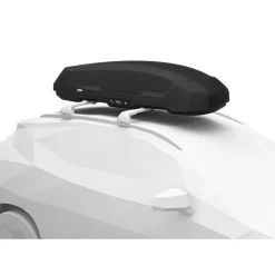 Box da tetto per auto Force 3 aeroskin L Sport nero