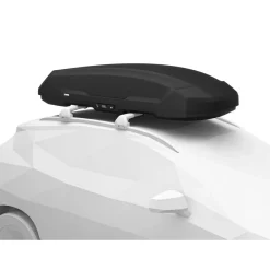 Box da tetto per auto Force 3 nero aeroskin XL