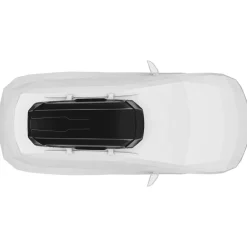 Box da tetto per auto Motion 3 L nero lucido