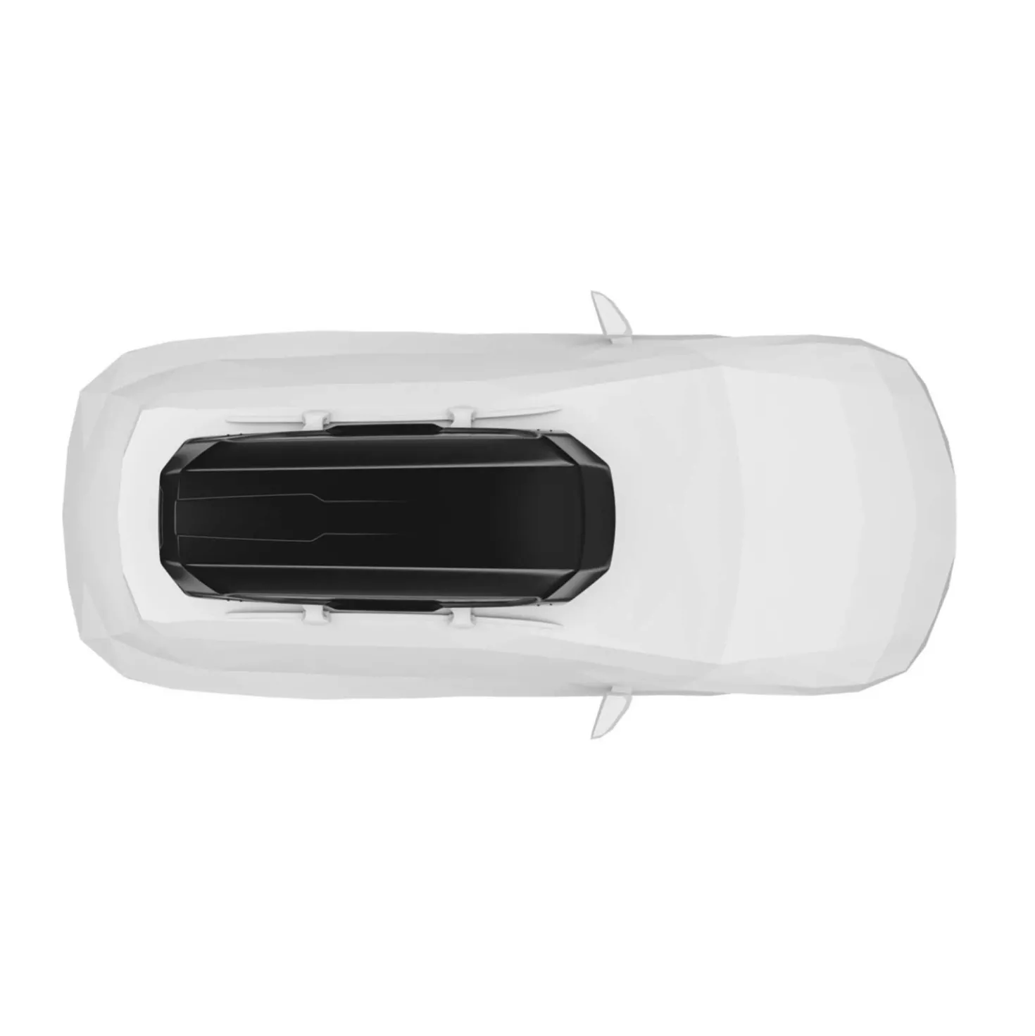 Box da tetto per auto Motion 3 XL nero lucido