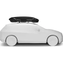 Box da tetto per auto Motion 3 XXL nero lucido