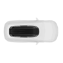 Box da tetto per auto Motion 3 XXL nero lucido