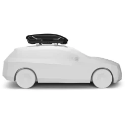 Box da tetto per auto Motion 3 M nero lucido