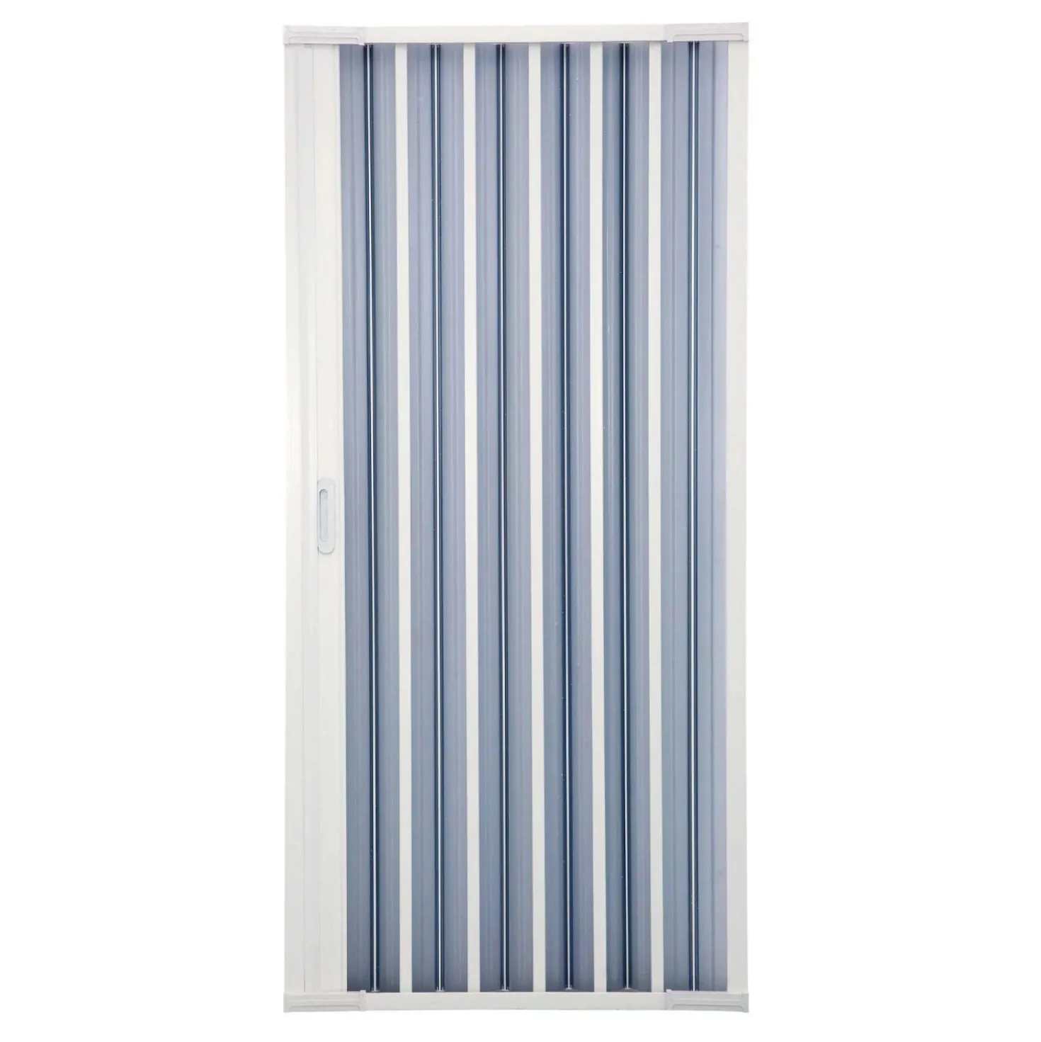 Box doccia a soffietto 1 lato regolabile bianco H 184 x L 140 cm