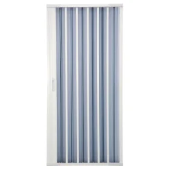Box doccia a soffietto 1 lato regolabile bianco H 184 x L 92 cm
